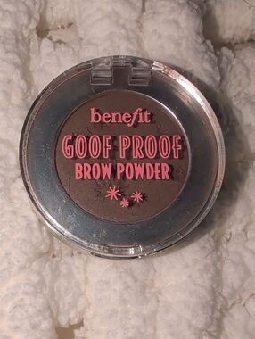 Benefit Cosmetics Good Proof Brow Filling Powder